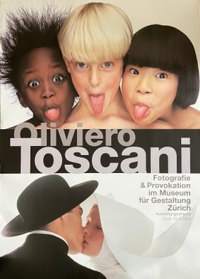 Oliviero Toscani, Fotografie und Provokation Exhibition Poster, 2024, Print-WBT-2041764