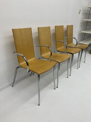 Olly Tango Chairs by Philippe Starck for Driade, 1990s, Set of 4-BGP-1113653