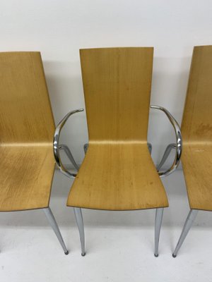 Olly Tango Chairs by Philippe Starck for Driade, 1990s, Set of 4-BGP-1113653