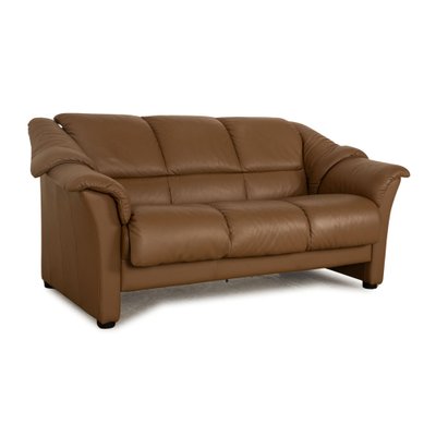 Olso Leather Two Seater Sofa in Brown Taupe from Stressless-RQW-1794984