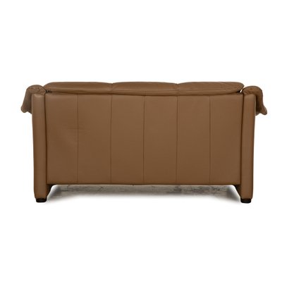 Olso Leather Two Seater Sofa in Brown Taupe from Stressless-RQW-1794984