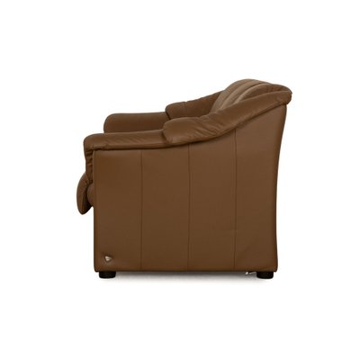 Olso Leather Two Seater Sofa in Brown Taupe from Stressless-RQW-1794984