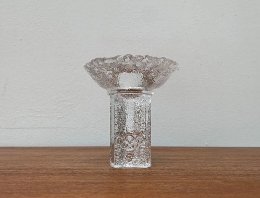 Olympics Glass Candle Holder by Lars Hellsten for Orrefors, Sweden, 1984-UAH-1425399