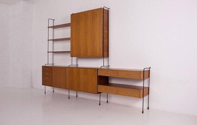 Omnia System Modular Wall Shelf by Ernst Dieter Hilker, 1970s-OWS-2022326