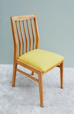 Op-Art Ash Wood Chair, 1960s-FSD-1091950