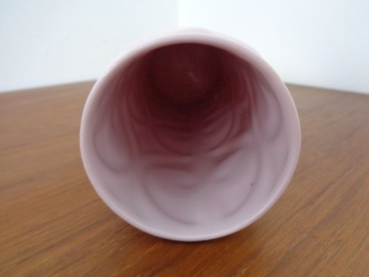 Op Art Pink Vase from Scherzer, Germany, 1960s-RDW-1395980