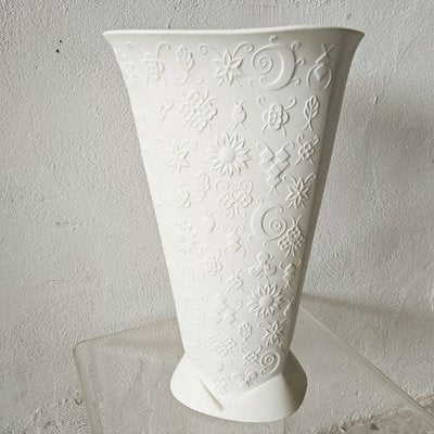 Op Art Porcelain Umbrella Stand or Large Vase from Kaiser, 1950s-WK-2032273