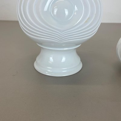 Op Art Porcelain Vase from Royal Bavaria KPM, Germany, 1970s, Set of 2-QZ-1175984