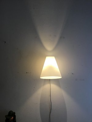 Opal Glass Design Wall Lamp, 1970s-SU-956330