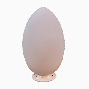 Opal Glass Model Egg Table Lamp by Ben Swildens for Fontana Arte, 1990s-OHK-775136