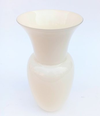 Opal Glass Vase in the Style of Paolo Venini, 1930s-FSD-1091417