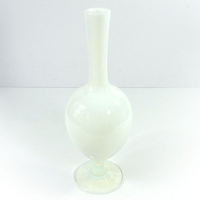 Opal Glass Vase, Sevres, France, 1950s-GIW-1756613