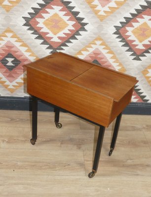 Opal Teak Sewing Box from Opal Möbel, 1960s-AFE-1356743