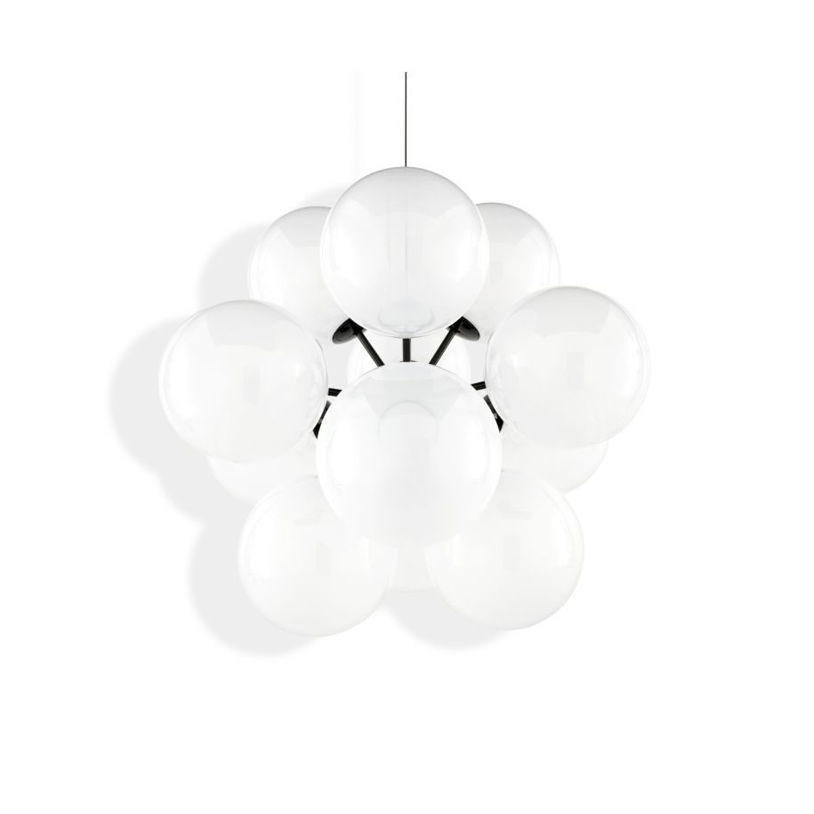 Globe Burst - Led Polycarbonate Chandelier by Tom Dixon #Opalescent