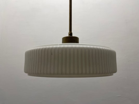 Opaline Glass Light Pendant, 1950s-JJC-1760064