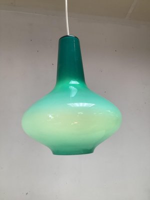 Opaline Glass Pendant Lamp by Massimo Vignelli for Venini Murano, Italy, 1950-SU-1263694