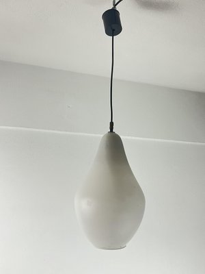 Opaline Glass Pendant Light, Italy, 1960s-YST-1790246