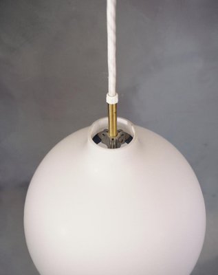 Opaline Glass Satellite Pendant Lamp by Vilhelm Wohlert for Louis Poulsen, 1970s-DEK-1114299