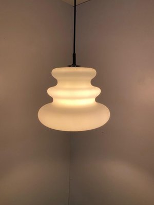 Opaline Hanging Lamp from Peill & Putzler, 1970s-DT-2026302