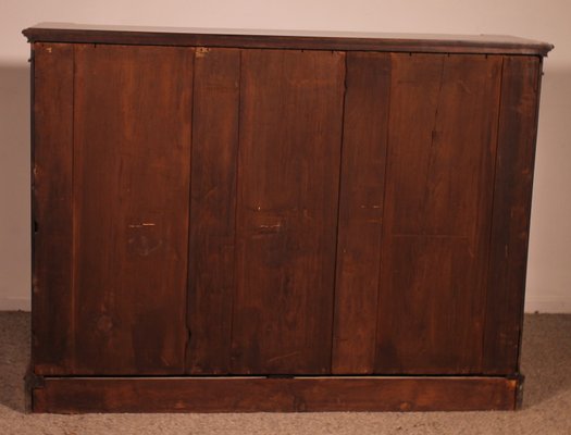 Open Bookcase in Mahogany, England, 19th Century-HPU-1765039