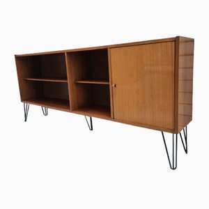 Open Bookcase on Metal Legs, 1970s-WQQ-1112903