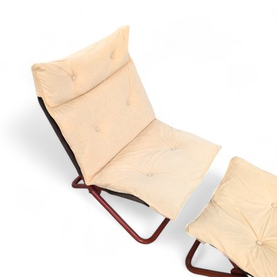 Open Folding Lounge Chair by Jan Dranger and Johan Huldt for Innovator, 1970s-TLV-2018174