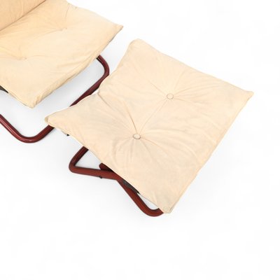 Open Folding Lounge Chair by Jan Dranger and Johan Huldt for Innovator, 1970s-TLV-2018174