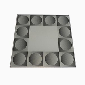 Optical Art Mirror in Style of Victor Vasarely, 1970s-BA-658423