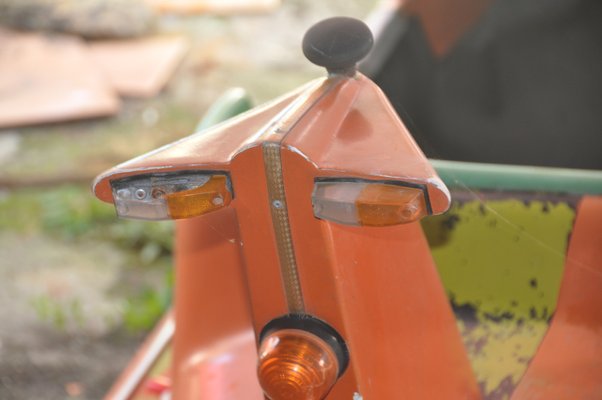 Orange and Green Carousel Plane, 1960s-ROJ-1720068