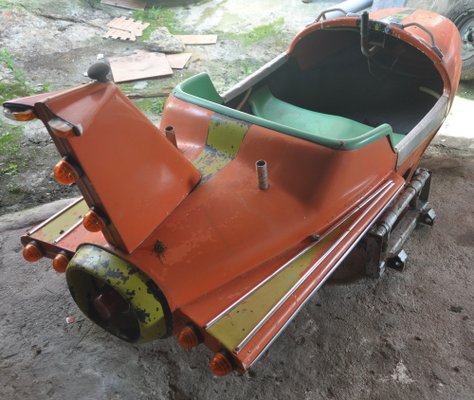 Orange and Green Carousel Plane, 1960s-ROJ-1720068