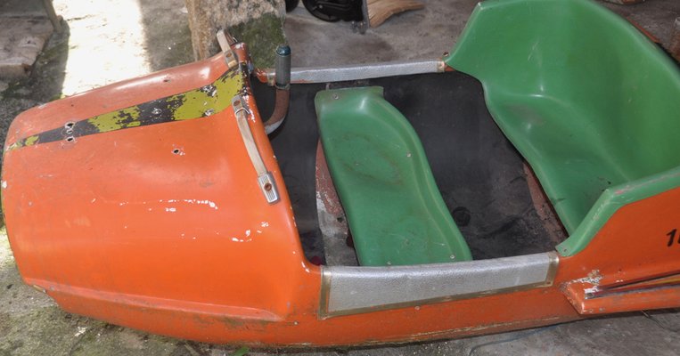 Orange and Green Carousel Plane, 1960s-ROJ-1720068