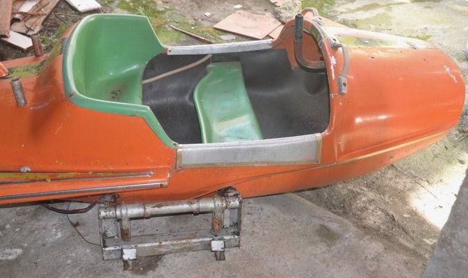 Orange and Green Carousel Plane, 1960s-ROJ-1720068