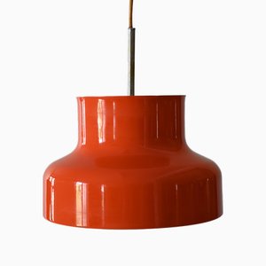 Orange Bumling Lamp from Ateljé Lyktan, 1960s-QWP-2034864