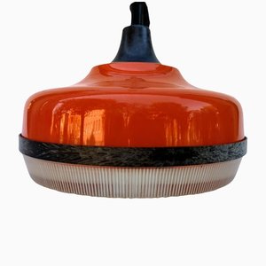 Orange Ceiling Lamp, 1970s-FSD-1191409