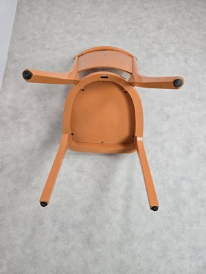 Orange Chairs by Joamin Baumann for Baumann, Paris, 1970s, Set of 12-DOA-2041774