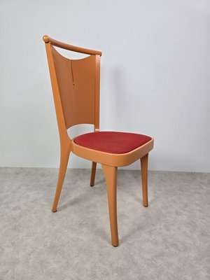 Orange Chairs by Joamin Baumann for Baumann, Paris, 1970s, Set of 12-DOA-2041774