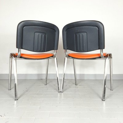 Orange Desk Chair, 1980s-WQC-843123