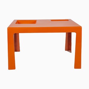 Orange Fiberglass Coffee Table in the Style of Marc Berthier-XMR-982682