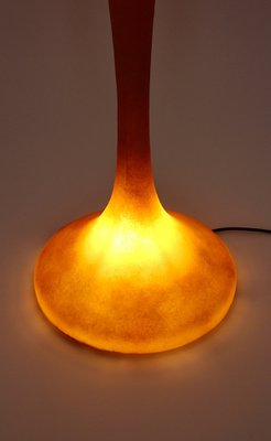 Orange Fiberglass E.T.A. Floor Lamp by Gugliemo Berchicci-NB-1013151