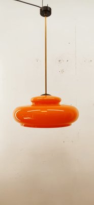 Orange Polycarbonate Pendant Lamp-QLH-1292963