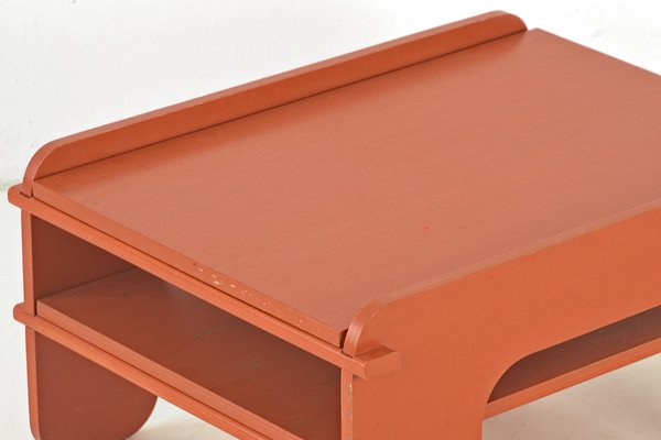 Orange Side Table attributed to Fratelli Reguitti, Italy, 1969-LOB-1405470