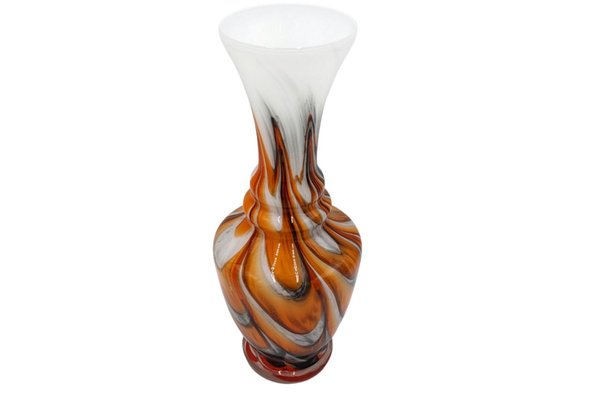 Orange Vase by Carlo Moretti, Italy, 1970s-BXB-1408983