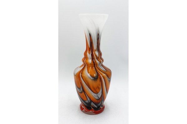 Orange Vase by Carlo Moretti, Italy, 1970s-BXB-1408983