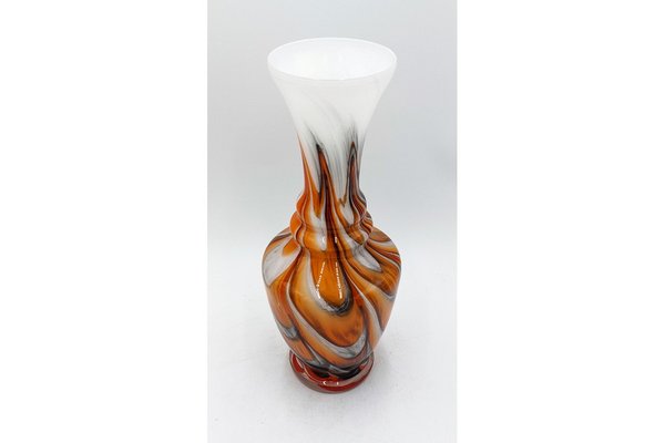 Orange Vase by Carlo Moretti, Italy, 1970s-BXB-1408983