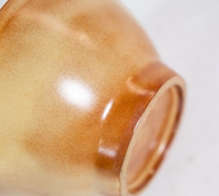 Orange Yellow Ceramic Bowl, 1960s-UY-1427385