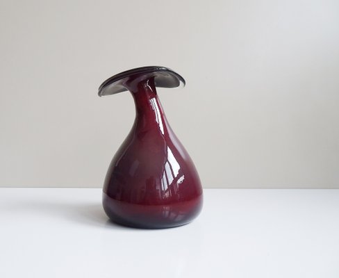 Organically Shaped Art Glass Vase, 1960s-BLG-1766199