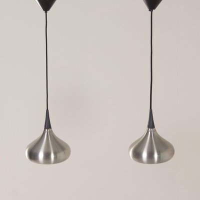 Orient Minor Pendant Lamps by Jo Hammerborg for Fog & Morup, 1960s, Set of 2-ZT-1765683