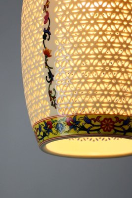 Oriental Ceramic Pendant Lamp, 1980s-HGJ-711682