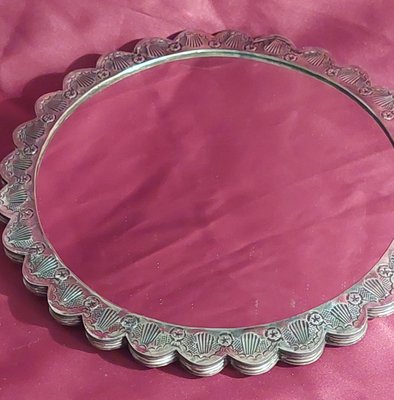 Oriental Wedding Mirrors in 900 Silver, 1960s, Set of 2-PDF-2041951