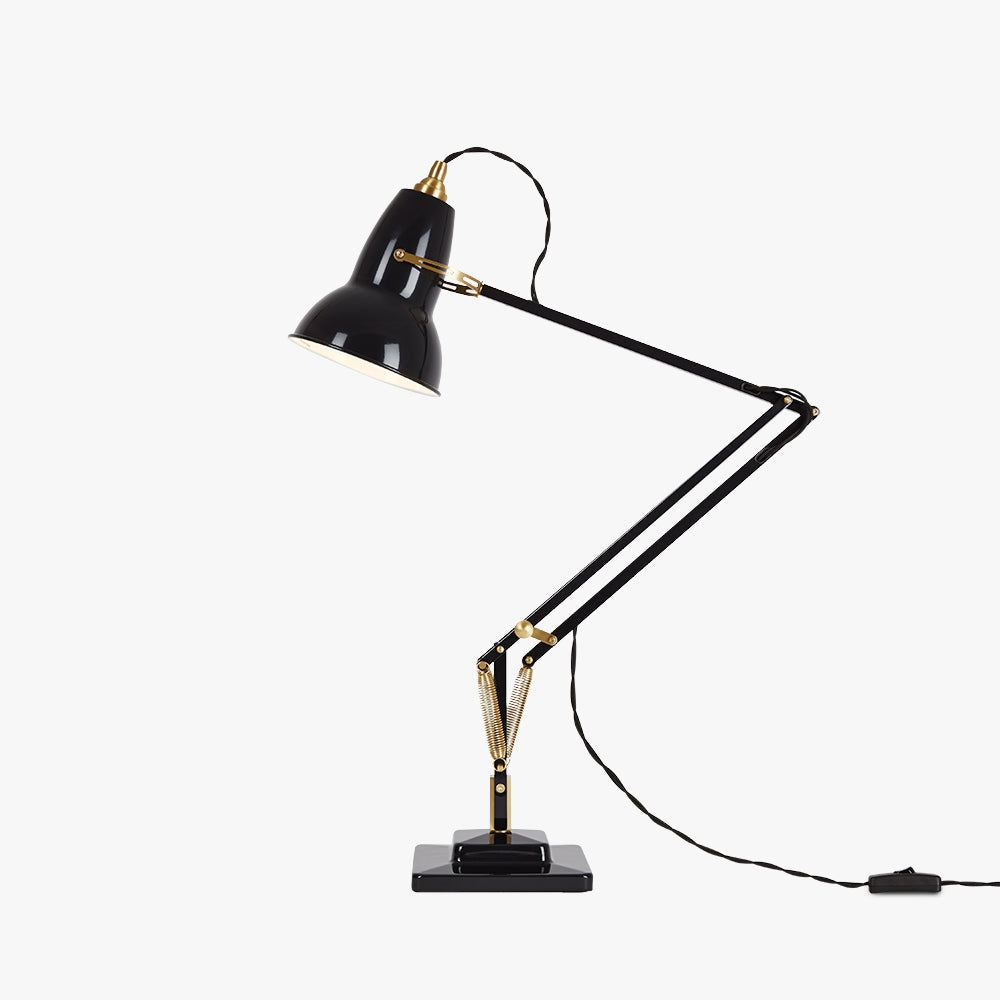 Original 1227 Brass Desk Lamp by Anglepoise #Jet Black